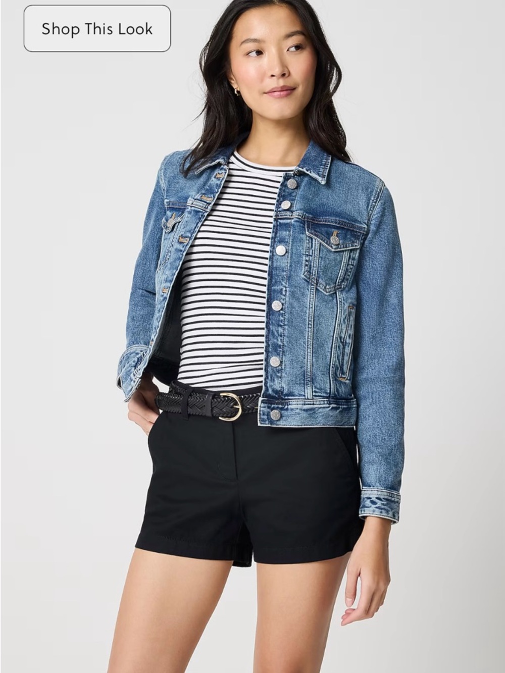 J. Crew Factory Black Women's Casual Shorts